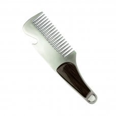 Металлический гребень для бороды и волос Barber